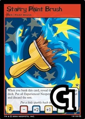 Starry Paint Brush - Foil
